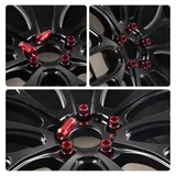 20 Piece M12x1.5 Wheel Lug Nuts, Red, view 6