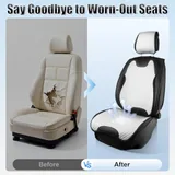 Seat Covers, White, view 6