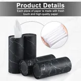 4 Piece Tissue Holder, Black, view 3