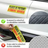 3 Piece Student Driver Magnet, Black, view 4