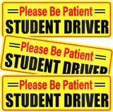 3 Piece Student Driver Magnet, Black, view 1