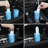 4 Piece Tissue Holder, Blue, view 4
