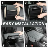 Center Console Cover Pad, Grey, view 4